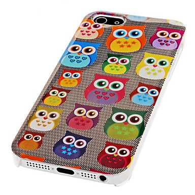 Case Dura para iPhone 5 - Corujas
