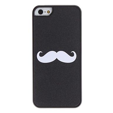Case Dura para iPhone 5 - Bigode Branco